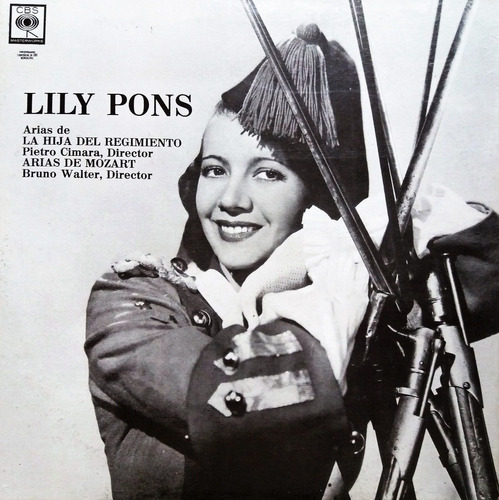 Lily Pons - Arias De La Hija Del Regimiento Arias Lp 