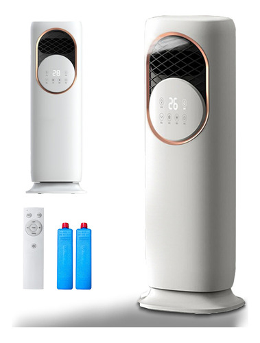 Censtech 1800w 2 Modos Calefactor Eléctrico Climatizador De Torre Inteligente, Pantalla Led, Con Control Remoto,calentador De Aire Acondicionado Portátil, 12h Temporizador Y Oscilación De 120°, 4l