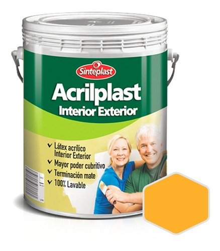 Acrilplast | Latex Exterior/interior | Varios Colores | 20lt