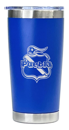 Termo 20oz Personalizado Liga Mx / Puebla Acero Inox