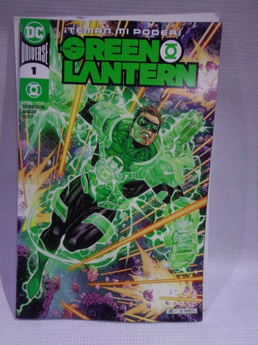 Green Lantern Vol.1 Variante Cheung Dc Televisa 2019