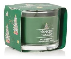 Yankee Candle Minis Jar, Árbol De Navidad Brillante, 1.3 Oz