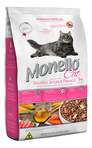 Premium Cat Salmon Atun Pollo Monello  7kg