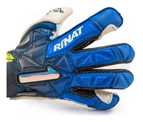 Imagen 2 de 8 de Guante De Portero Rinat Fenix Superior Jd Pro Azul