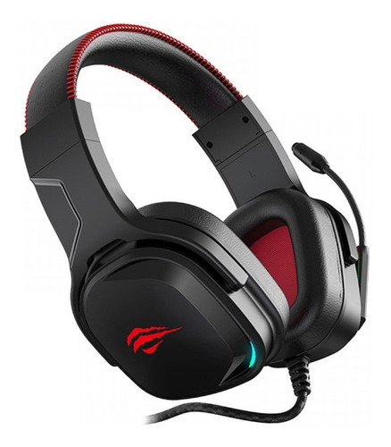 Audífonos gamer Havit H2022U con luz LED