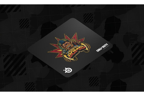 Mouse Pad Steelseries Qck 63449 Edicao Monkey Bomb L Cor Preto