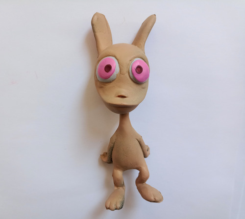 Ren Stimpy Figura Show Spumco Mtv 1991 Chihuahua Gato