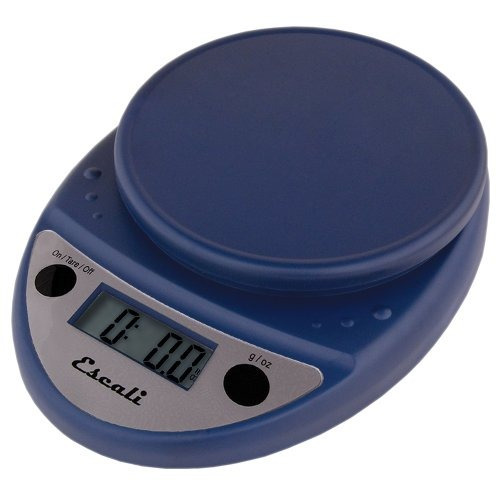 Escali Escala Cocina Primo Digital 5kg Capacidad Azul Rey