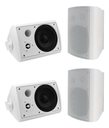 Herdio Altavoces Bluetooth Para Exteriores De 5.25 Pulgadas,