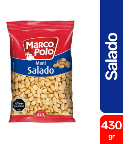 Mani Salado Marco Polo 430gr(1unidad)-super