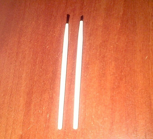 2 Pinceles Cerda De Nylon Testors.