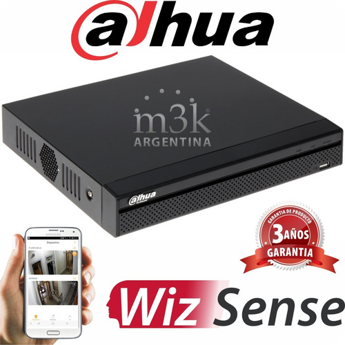 Dvr Dahua Xvr 4 Canales Penta Wizsense 1080p + 2 Ip 6mp