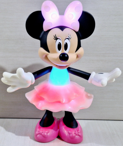 Minnie Mouse Disney Rainbow Talking Touch Ativado Mattel (Usado)