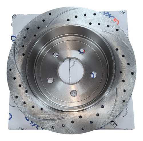 Discos De Frenos Traseros Jeep Cherokee Wk Perforados