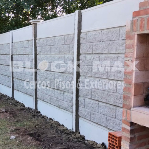 Muro Perimetral Cerco Tipo Bloque Rústico