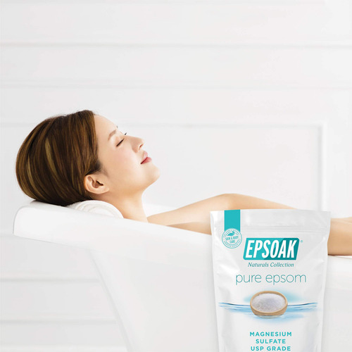 Epsoak Epsom Salt 2 Lbs. Usp Magnesium Sulfate