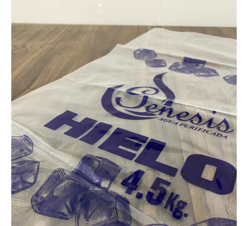 Bolsa Hielo 5 Kg Personalizada