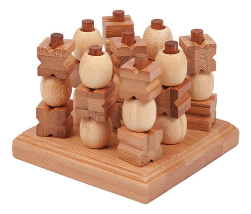 Juego De Mesa 3d Tic Tac Toe Xo Chess Juego De Rompecabezas