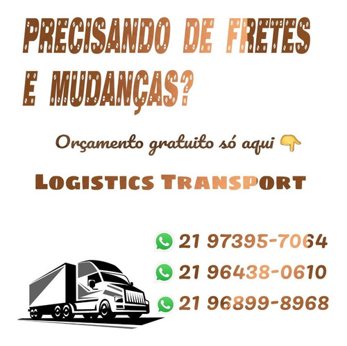Imagem 1 de 1 de Fretes E Mudanças Em Todo Rio De Janeiro