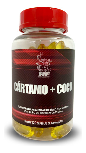 Cartamo+coco 1000mg Hf Suplements 120 Caps