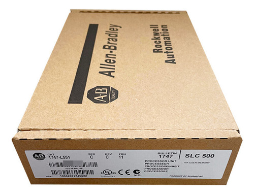 New Factory Sealed Ab 1747-l551 Slc 500 5/0516k Controll Qqf