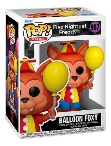 Funko Pop Five Nights At Freddy Balloon Foxy 907
