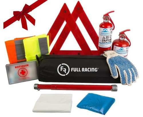 Kit De Seguridad Reglamentario Auto De 9 Elementos + Regalo