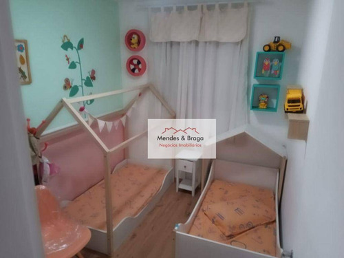 Imagem 10 de 24 de Apartamento À Venda, 50 M² Por R$ 280.000,00 - Vila Paulista - Guarulhos/sp - Ap2826