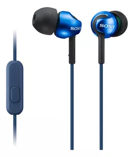 Sony Audífonos Internos Mdr-ex110ap Color Azul