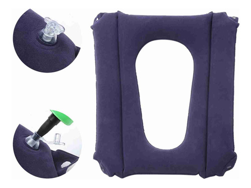 Cojín Asiento De Inflable,cojín De Inodoro Para Ancianos