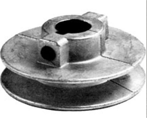 Cchicagoo Die Cast Single 5 Groove Pulley Belt 3-1 4  Od