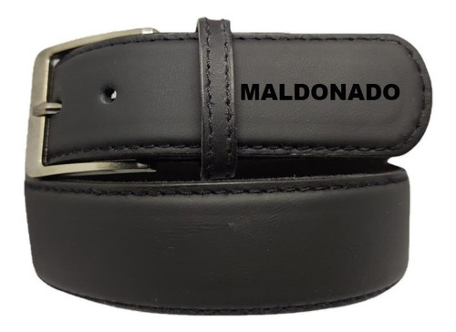 Cinto 100% Piel Personalizado Apellido Maldonado