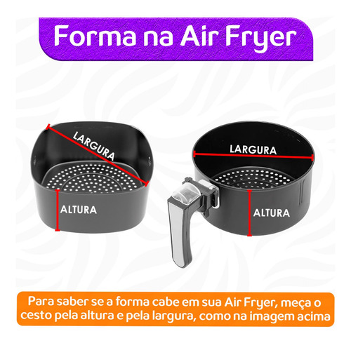 Kit 3 Forma Assadeira Bolo Redonda Alta 15x10 20x10 25x10