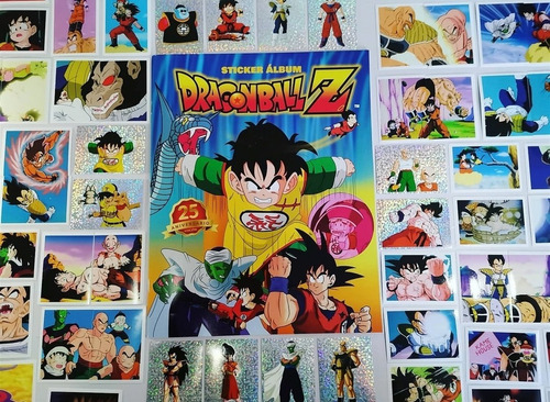 Álbum Dragon Ball Z1 Aniversario Completo A Pegar + Regalos