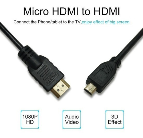 Cable Micro Hdmi A Hdmi- Puntonet
