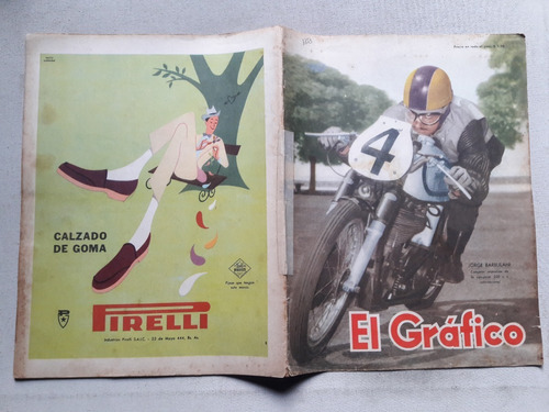 Revista El Grafico N° 1853 Jorge Barbulani Motociclismo