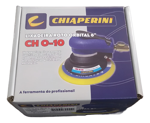 Lixadeira Pneumática Roto Orbital 6pol Ch O-10 Chiaperini