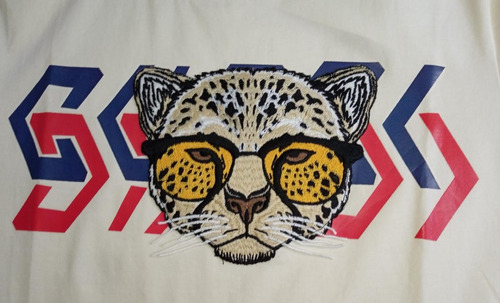 Playera Jaguar Beige Gg (Usado)