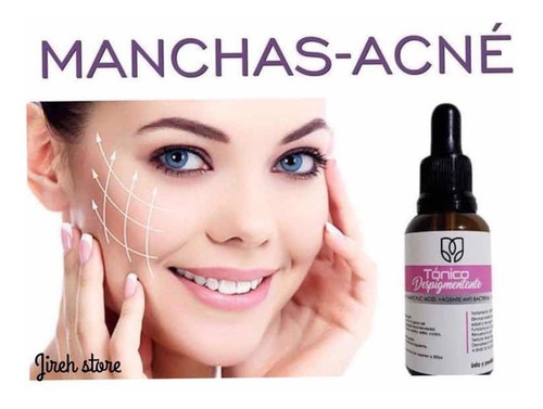 Tónico Despigmentante Quita Manchas, Acné, Pecas, Aclarante