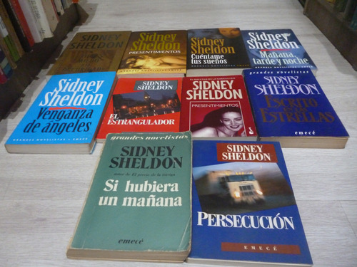 Lote X 9 Sidney Sheldon. También Por Unidad