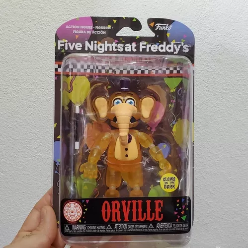 Kit 5 Bonecos Five Nights At Freddys Glows In The Dark Funko