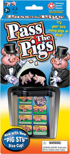 Pass The Pigs De Winning Moves Games Usa, Un Divertidísim...