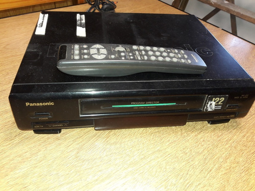 Video Grabador Vhs Panasonic Con Control 