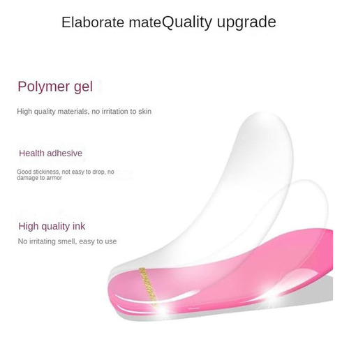 Nuevo Semicured Uv Gel Nail Stickers Con Kit
