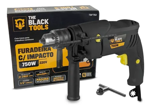 Furadeira De Impacto Profissional 1/2 Pol 13mm 750w Tbf750 The Bl...