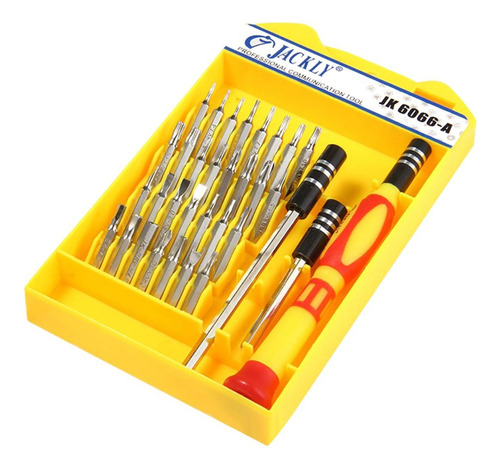 Kit Destornillador 33 En 1 Piezas Precision 6066 A