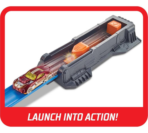 Juego De Pista De Autos Hot Wheels Choque En Espiral 1:64