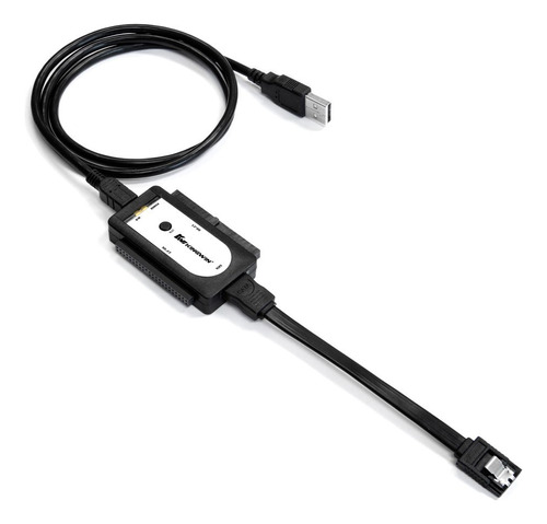 Kingwin Usi-2535 Adaptador Usb 2.0 A Sata/ide Para Discos Du