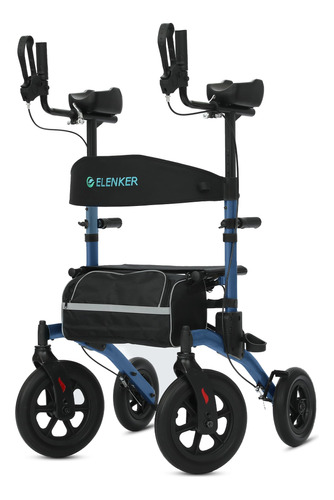 Elenker Andador Vertical Todo Terreno, Andador Con Asiento, 