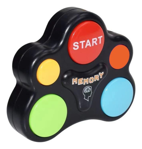 Juguete Juego De Memoria Electrónico Portatil Con Luz Y Soni